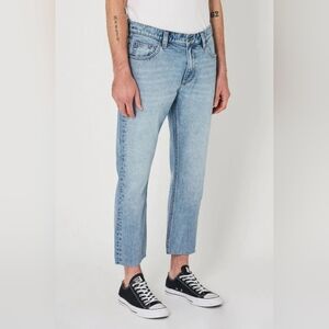 NWT ROLLA's Relaxo Relaxed Fit Men's Blue Jeans Original Stone size 34